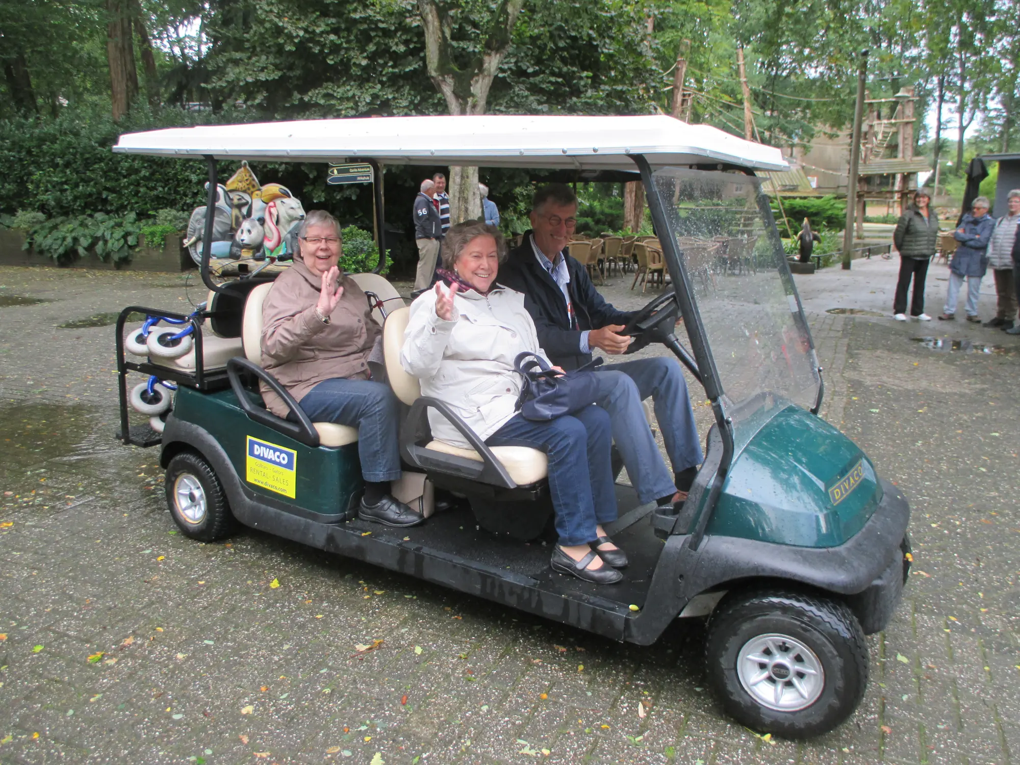 Divaco Golfcart für 4 Personen