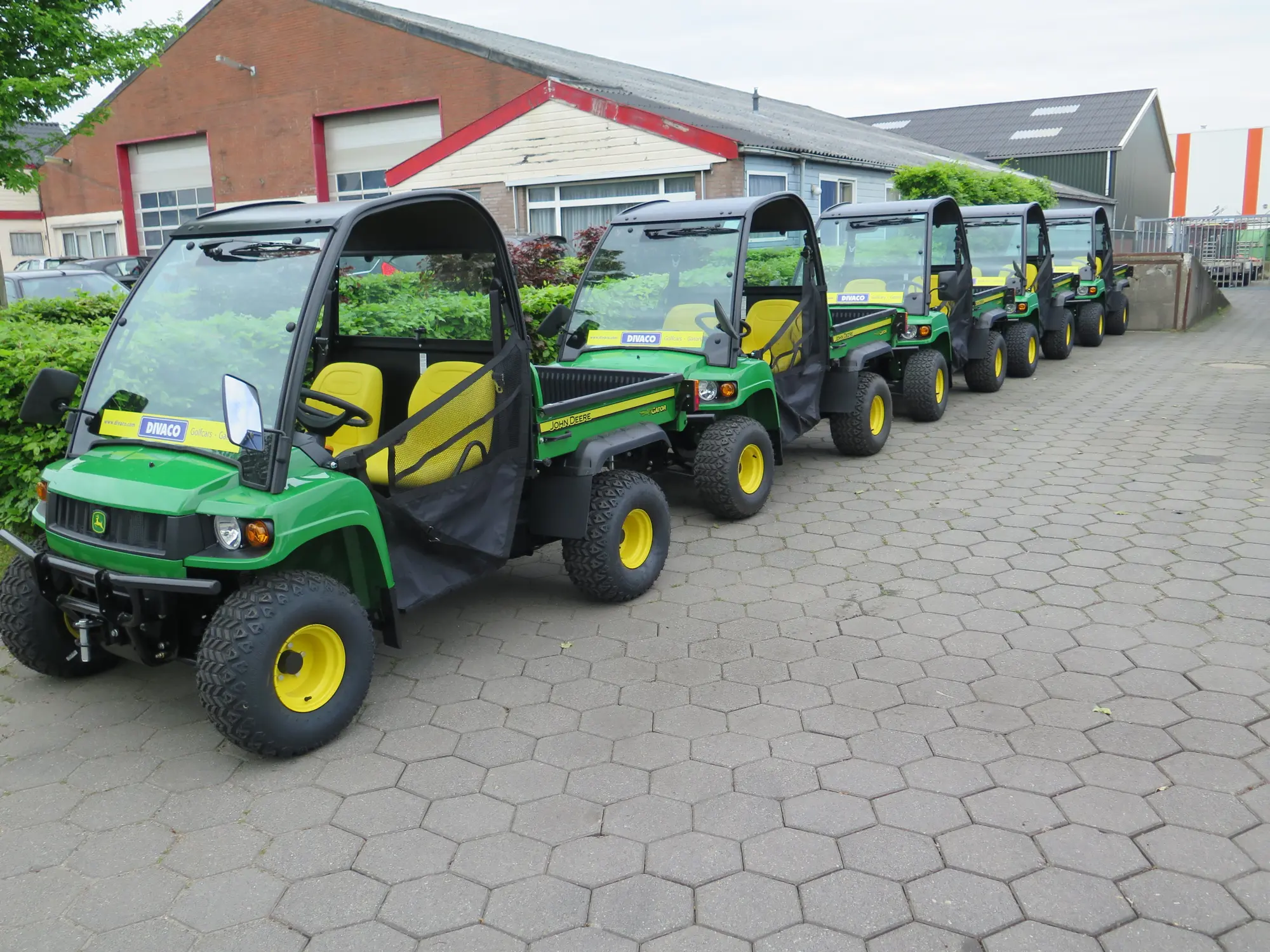 Golfcart für Werbespots, Videos und Filme