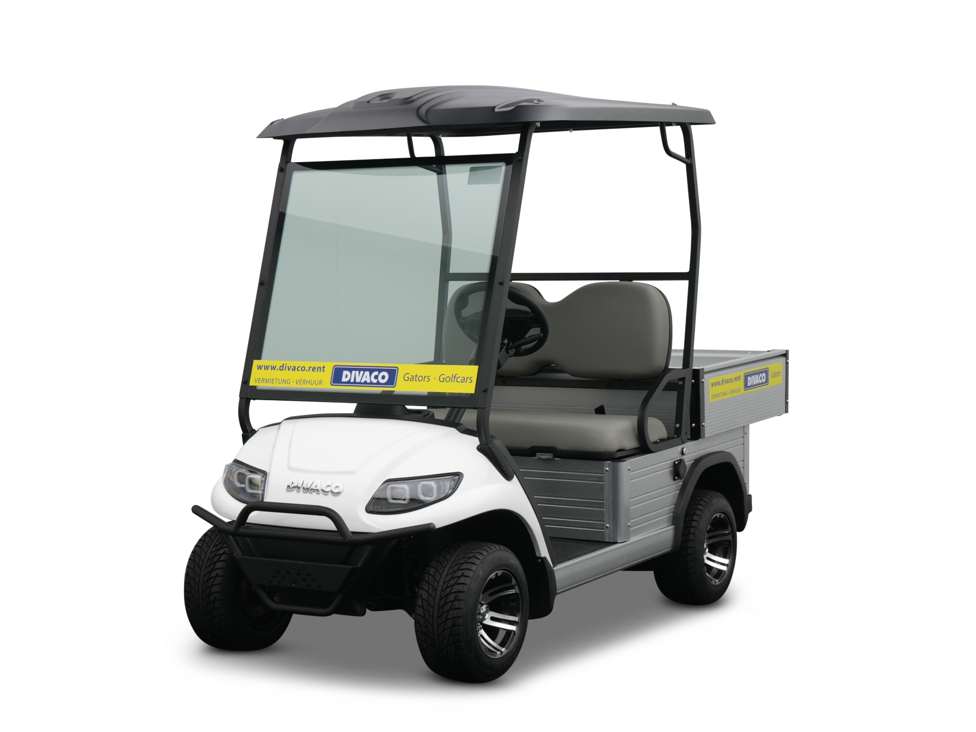 DIVACO Golfcart 2-Personen ECO Ladefläche