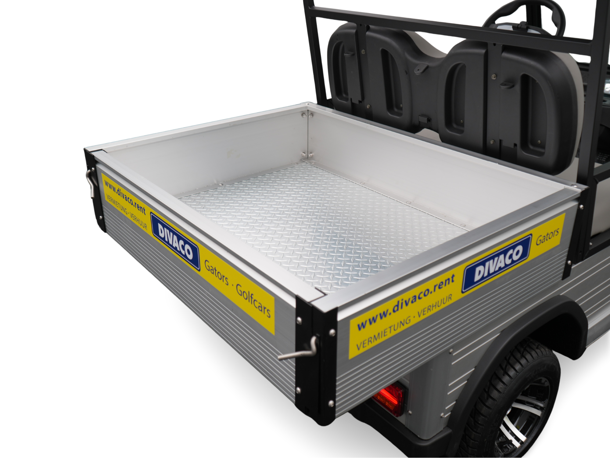 DIVACO Golfcart 2-Sitzer ECO mit Ladefläche 